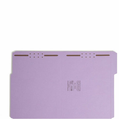Smead 1/3 Tab Cut Letter Recycled Fastener Folder - 8 1/2" x 11" - 3/4" Expansion - 2 x 2K Fastener - 2" Fastener Capaci