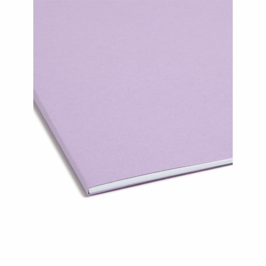 Smead 1/3 Tab Cut Letter Recycled Fastener Folder - 8 1/2" x 11" - 3/4" Expansion - 2 x 2K Fastener - 2" Fastener Capaci