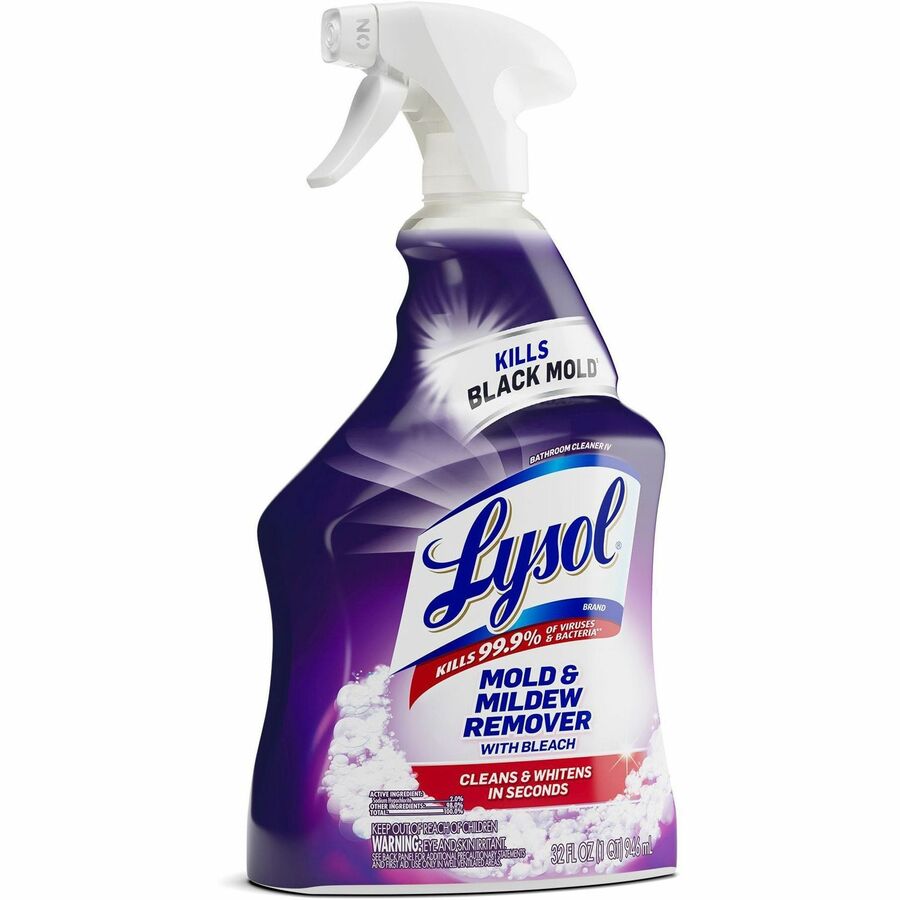 Lysol Mold/Mildew Remover - For Tile, Ceramic, Tub, Hard Surface, Nonporous Surface, Vinyl Curtains, Grout - 32 fl oz (1