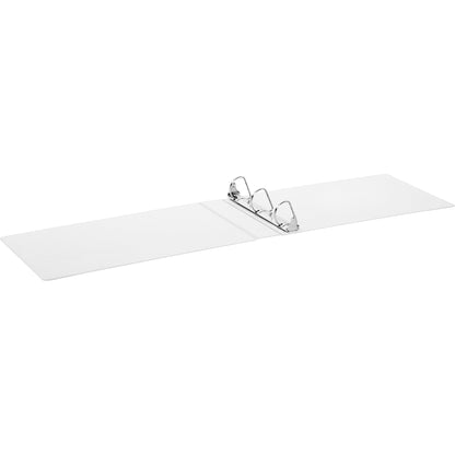 Cardinal® ClearVue Overlay Tabloid D-Ring Binder - 2" Binder Capacity - Tabloid - 11" x 17" Sheet Size - 540 Sheet Capac