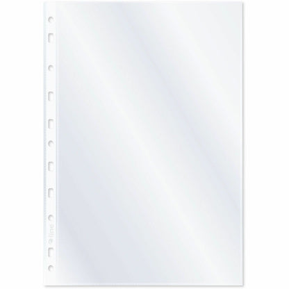 C-Line A4 Size Top-Loading Sheet Protectors - For A4 8 1/4" x 11 3/4" Sheet - Ring Binder - Rectangular - Clear - Polypr