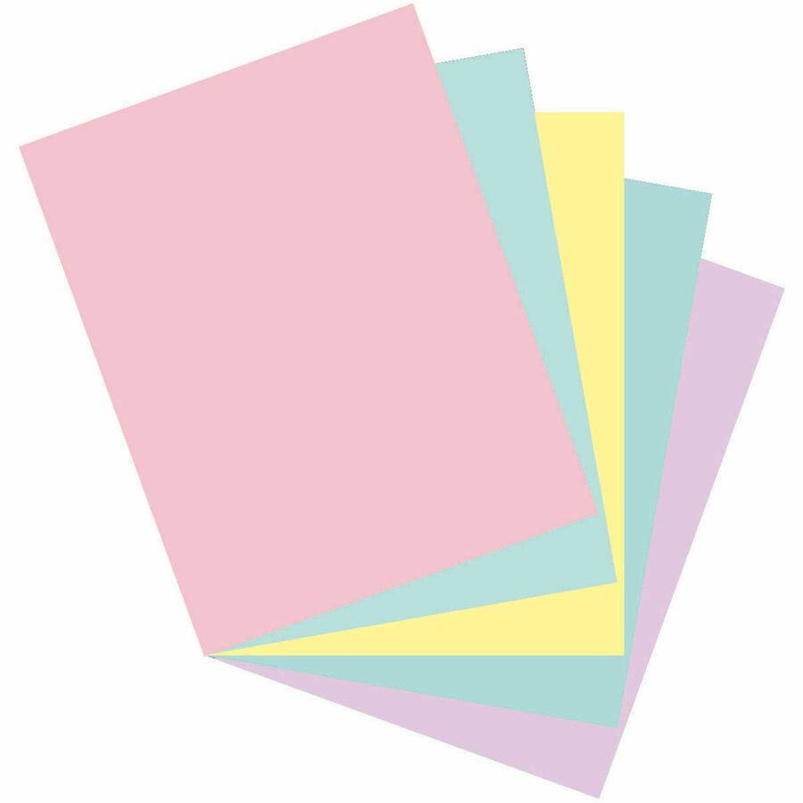 Pacon Cardstock Sheets - Assorted - Letter - 8 1/2" x 11" - 65 lb Basis Weight - Sustainable Forestry Initiative (SFI) -
