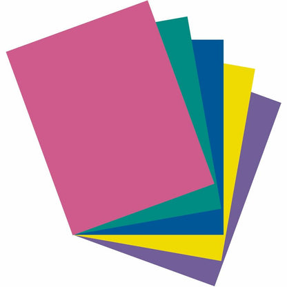 Pacon Cardstock Sheets - Assorted - Letter - 8 1/2" x 11" - 65 lb Basis Weight - Sustainable Forestry Initiative (SFI) -