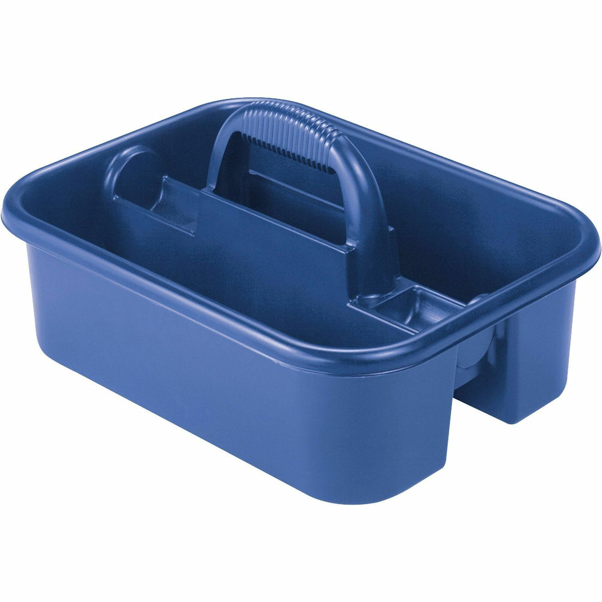 Akro-Mils Handheld Tote Caddy - External Dimensions: 13.8" Width x 18.4" Depth x 9" Height - Polymer - Blue - For Tool -