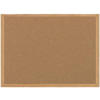 MasterVision Earth Series Recycled Cork Bulletin Boards - 36" Board Height x 48" Board Width - Cork Surface - Self-heali