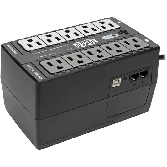 Tripp Lite series ECO550UPS 550VA Ultra-compact Desktop/Tower/Wall Mount UPS - Ultra-compact Desktop/Tower/Wall Mount - 