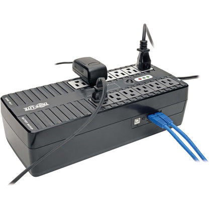 Tripp Lite series ECO 750VA Desktop UPS - Ultra-compact Desktop/Tower/Wall Mount - 6.50 Hour Recharge - 2 Minute Stand-b