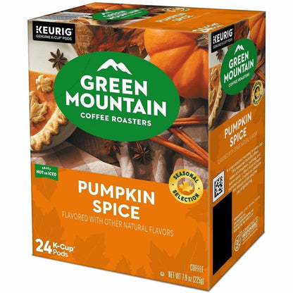 Green Mountain Coffee Roasters® K-Cup Pumpkin Spice Coffee - Compatible with Keurig Brewer - Regular - Light - K-Cup - K