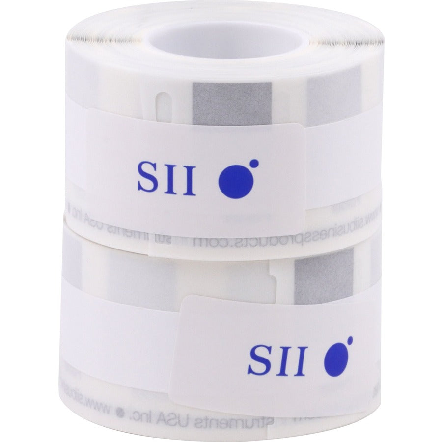 Seiko High Quality SLP-FLW File Folder Labels - 9/16" Width x 3 7/16" Length - Rectangle - Direct Thermal - White - Pape