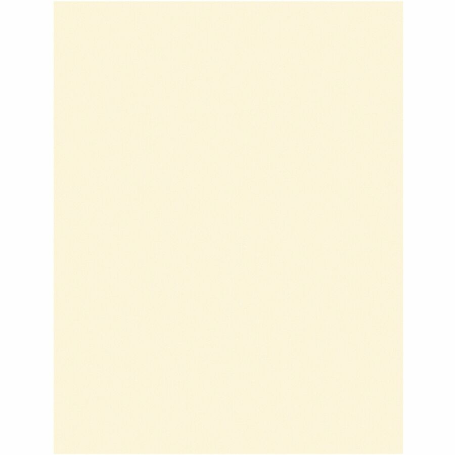 Pacon Card Stock Sheets - Letter - 8 1/2" x 11" - 65 lb Basis Weight - Sustainable Forestry Initiative (SFI) - 100 / Pac