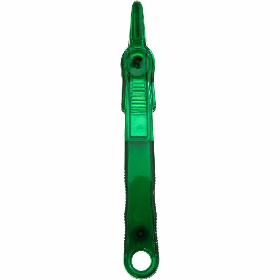 Baumgartens Translucent Slim Staple Remover - Plastic - Assorted - Compact - 1 Each