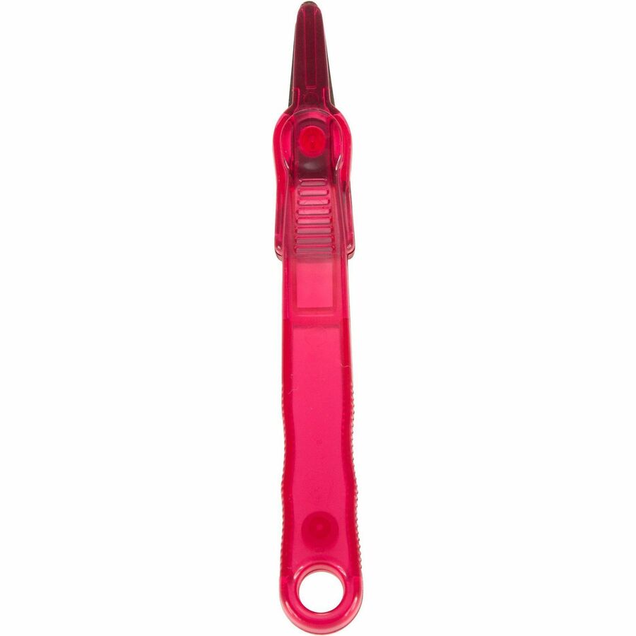 Baumgartens Translucent Slim Staple Remover - Plastic - Assorted - Compact - 1 Each
