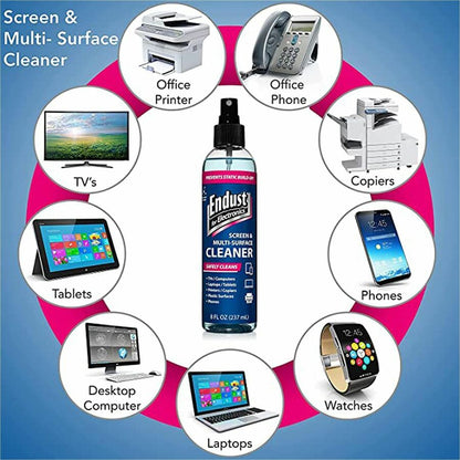 Endust Anti-Static Electronics Cleaner - For Multi Surface, Electrical Equipment - 8 fl oz - 1 Each