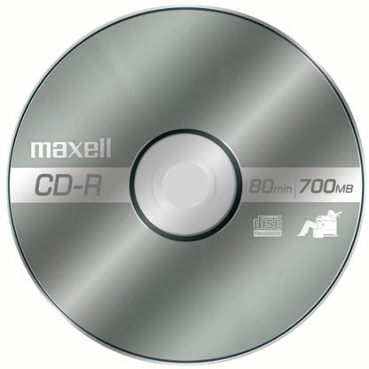 Maxell CD-R700 CD Recordable Media - CD-R - 48x - 700 MB - 100 / Pack - 120mm - 1.33 Hour Maximum Recording Time