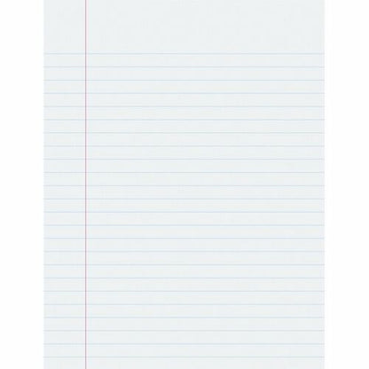 Pacon Composition Paper - Government - Letter - 500 Sheets - Ruled Red Margin - 16 lb Basis Weight - Government-Letter -