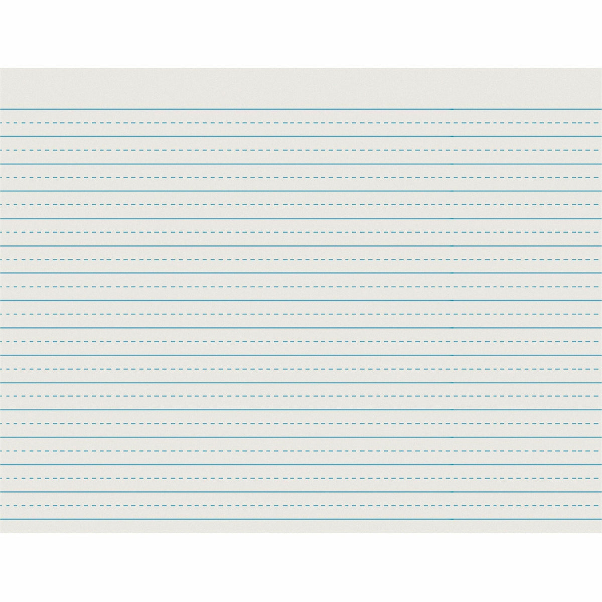 Pacon Alternate Dotted Ruled Newsprint - Letter - 500 Sheets - 0.50" Ruled - 30 lb Basis Weight - Letter - 11" x 8 1/2" 