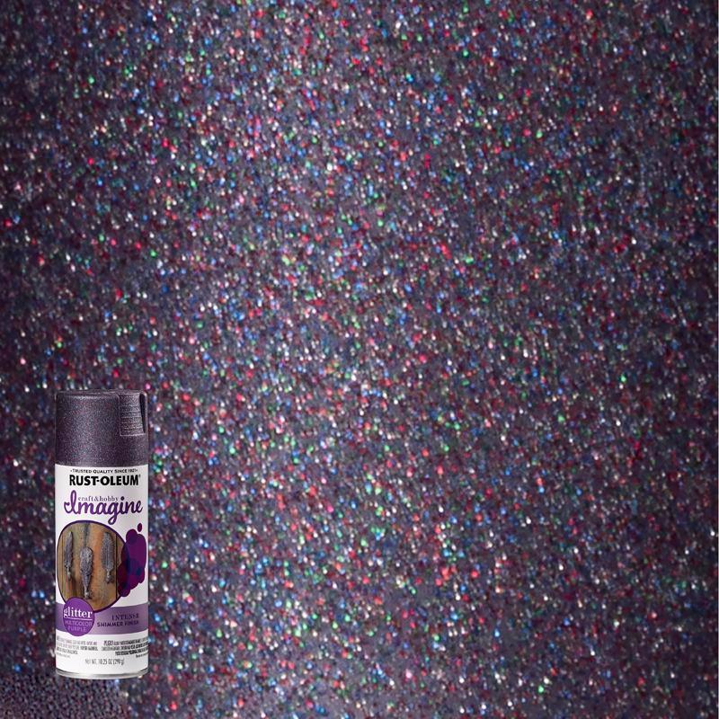 Rust-Oleum Specialty Shimmer Purple Glitter Spray 10.25 oz