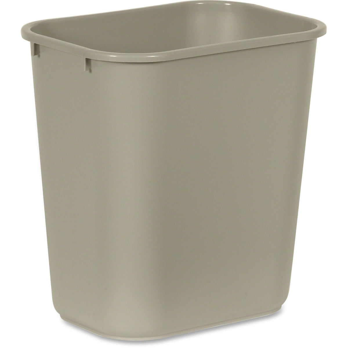 Rubbermaid Commercial 28 QT Medium Deskside Wastebasket - 7 gal Capacity - Rectangular - 1 Each