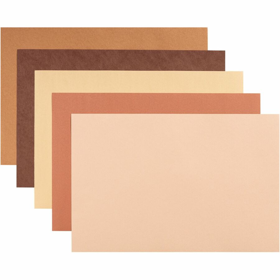 Prang Multicultural Construction Paper - Art, Craft - 18" Width x 12" Length - Assorted - 1 Pack
