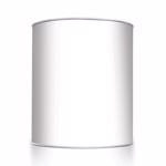 Benjamin Moore 1 quart empty metal paint can with friction fit lid
