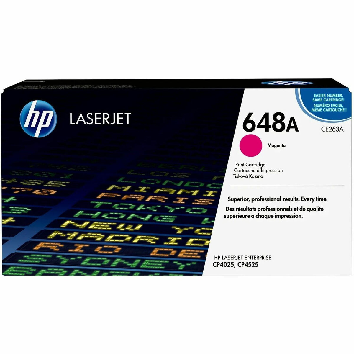 HP 648A Original Laser Toner Cartridge - Single Pack - Magenta - 1 Each - 11000 Pages