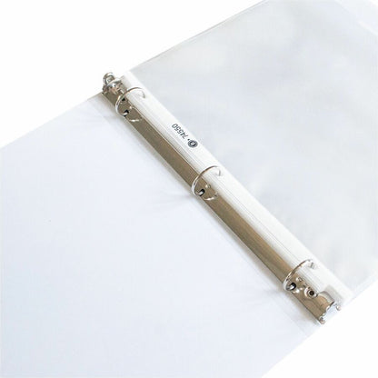 Business Source Top-Loading Poly Sheet Protectors - 3.3 mil Thickness - For Letter 8 1/2" x 11" Sheet - 3 x Holes - Ring
