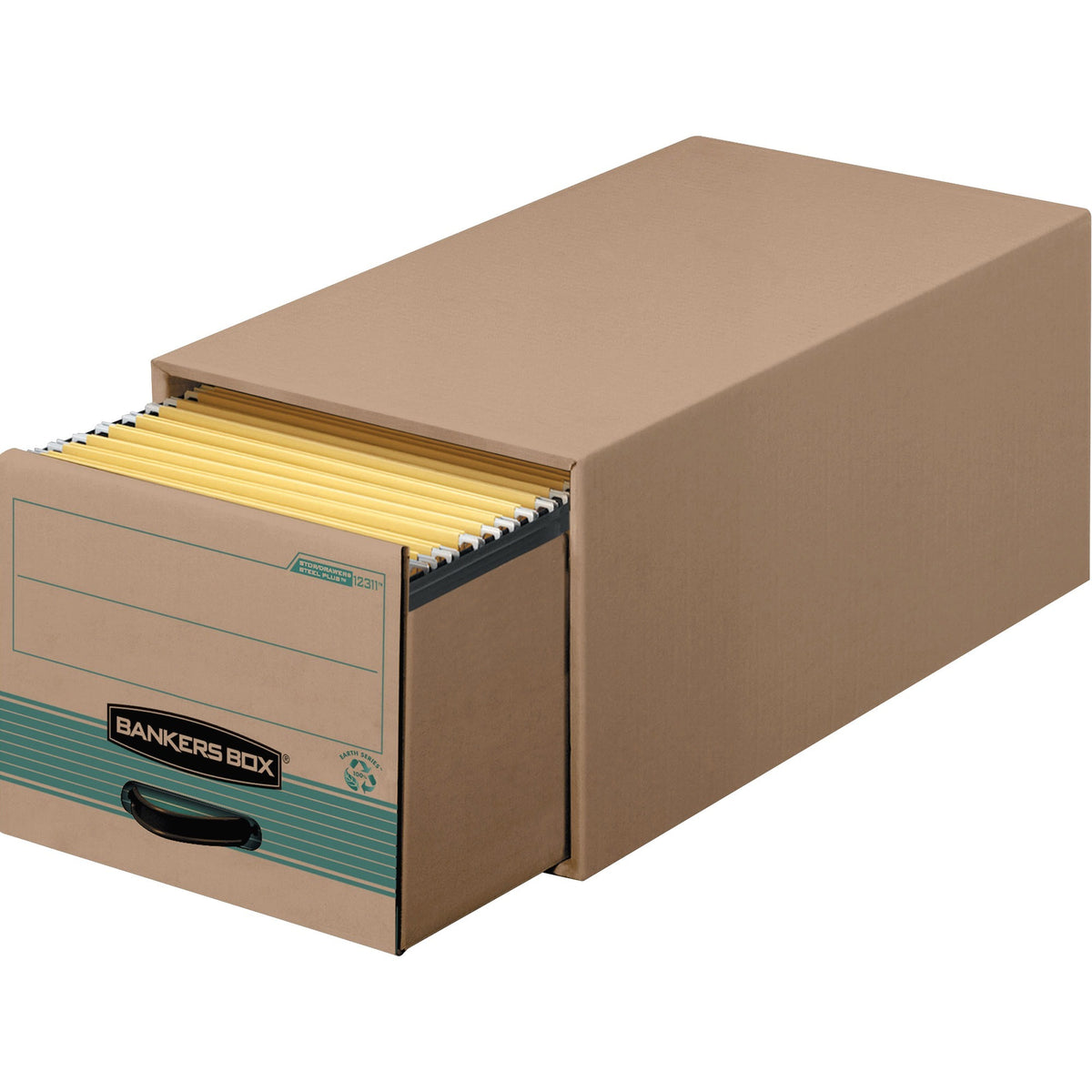 Bankers Box Recycled Stor/Drawer Steel Plus File Storage System - Internal Dimensions: 15.50" Width x 23.25" Depth x 10.