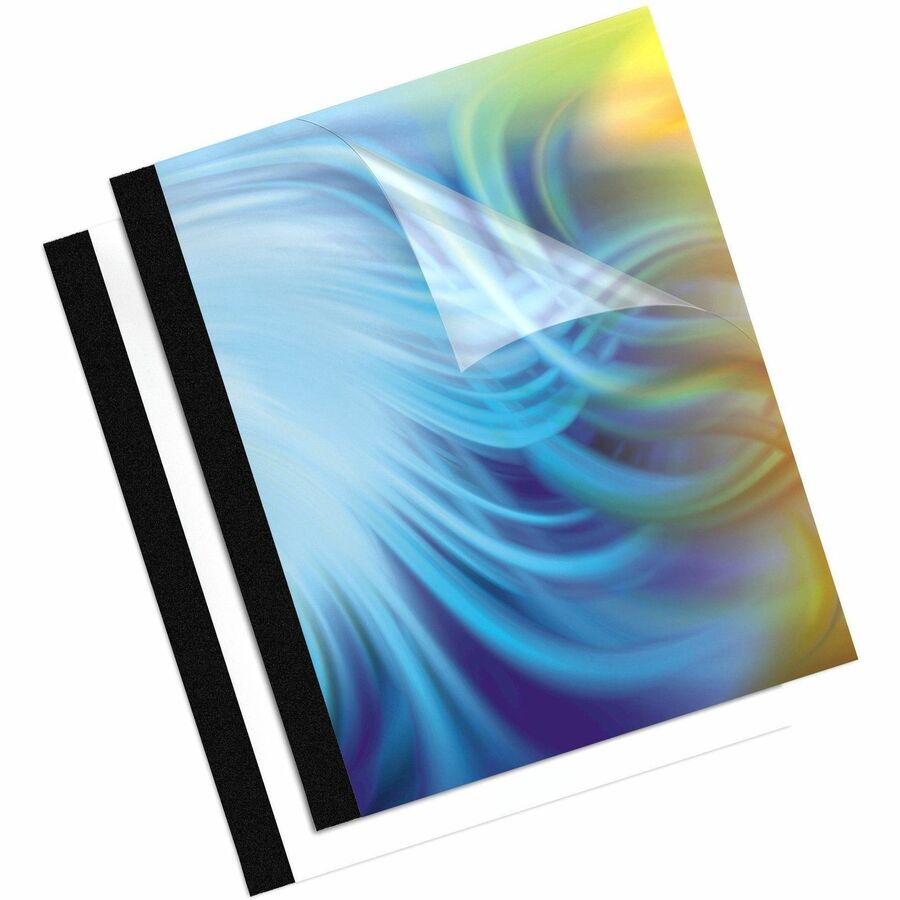 Fellowes Thermal Presentation Covers - 11" Height x 8.5" Width x 0.3" Depth - 0.25" Maximum Capacity - 60 x Sheet Capaci
