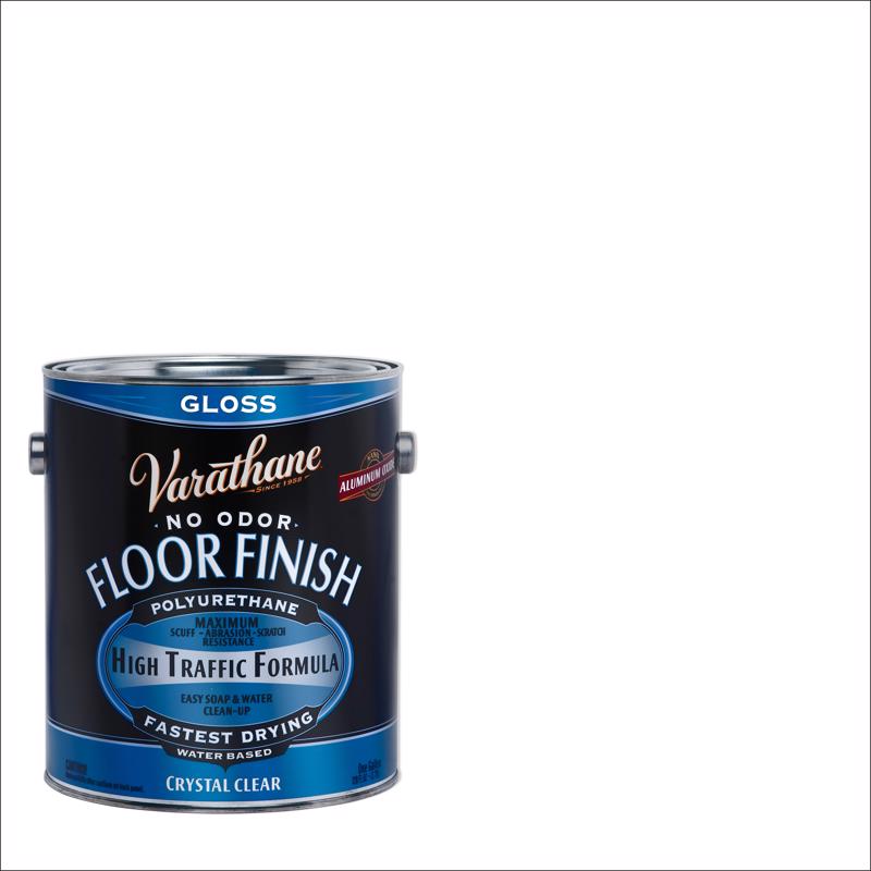 Varathane Gloss Crystal Clear Water-Based Floor Paint 1 gal