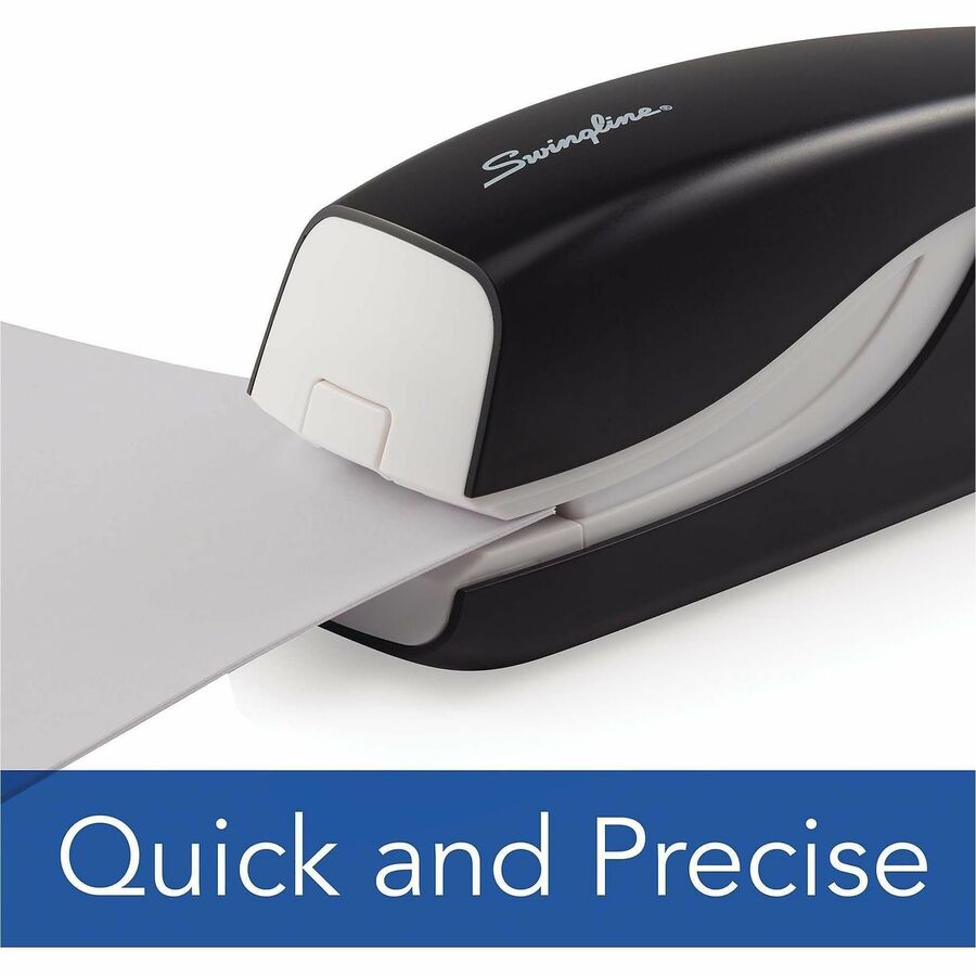 Swingline Breeze Automatic Stapler - Staples Upto 20 Sheet of 20lb Paper - Holds Upto 105 Staple - Half Strip - Staple S