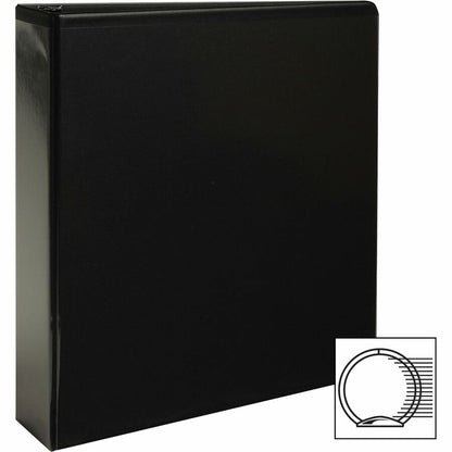 Business Source Round-ring View Binder - 2" Binder Capacity - Letter - 8 1/2" x 11" Sheet Size - 475 Sheet Capacity - Fa