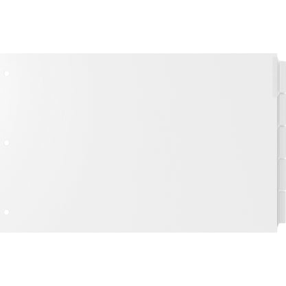 EasyFit 5-Tab Legal Size Index Dividers - 5 x Divider(s) - 5 Tab(s) - 5 Tab(s)/Set - 8.5" Divider Width x 14" Divider Le