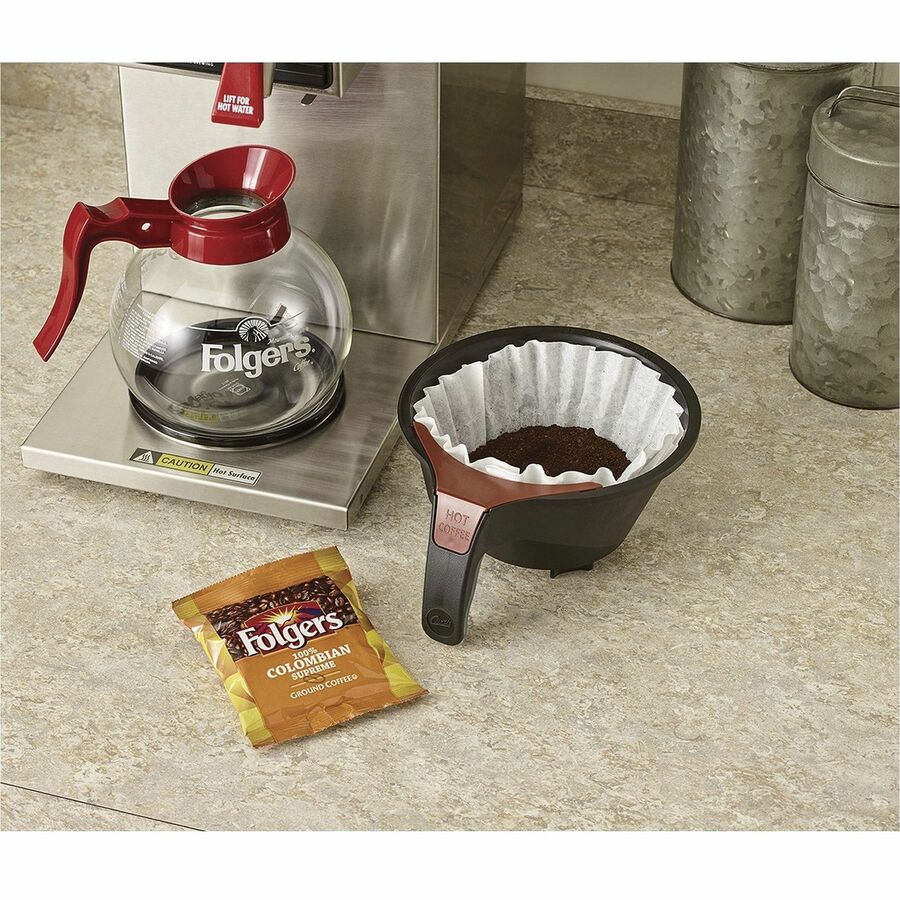 Folgers® Fraction Pack 100% Colombian Supreme Coffee - Regular - Dark/Bold - 1.8 oz Per Bag - Fraction Pack - 42 / Carto