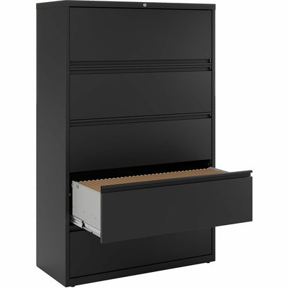 Lorell Fortress Series Lateral File - 42" Width x 18.6" Depth x 67.7" Height - 5 x Drawer(s) for File - Letter, Legal, A