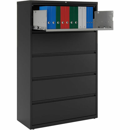 Lorell Fortress Series Lateral File - 42" Width x 18.6" Depth x 67.7" Height - 5 x Drawer(s) for File - Letter, Legal, A
