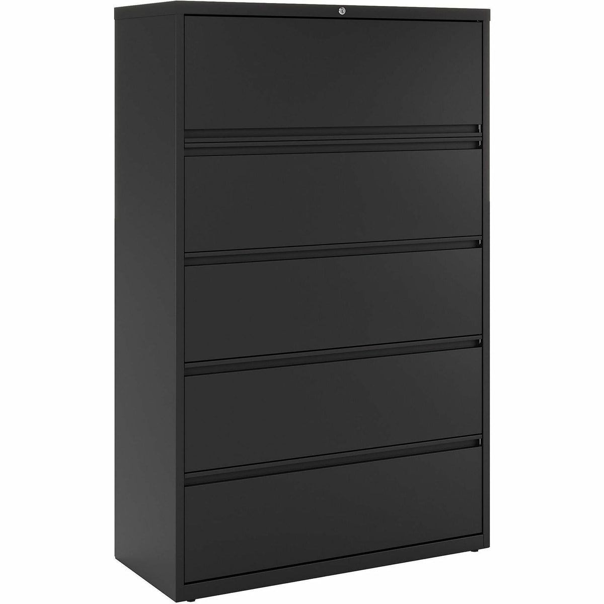 Lorell Fortress Series Lateral File - 42" Width x 18.6" Depth x 67.7" Height - 5 x Drawer(s) for File - Letter, Legal, A