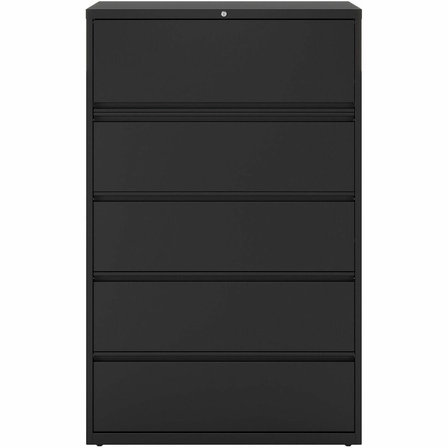 Lorell Fortress Series Lateral File - 42" Width x 18.6" Depth x 67.7" Height - 5 x Drawer(s) for File - Letter, Legal, A
