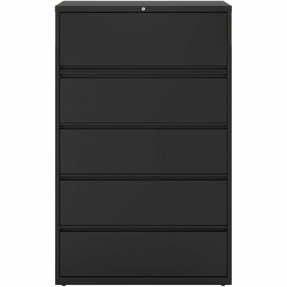 Lorell Fortress Series Lateral File - 42" Width x 18.6" Depth x 67.7" Height - 5 x Drawer(s) for File - Letter, Legal, A