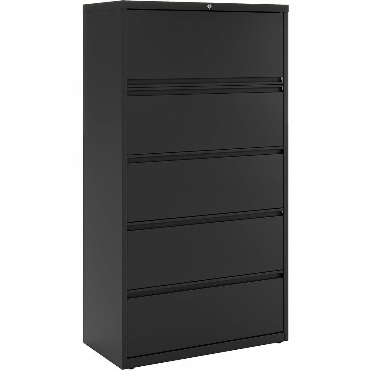 Lorell Fortress Series Lateral File - 36" Width x 18.6" Depth x 67.7" Height - 5 x Drawer(s) for File - Letter, Legal, A