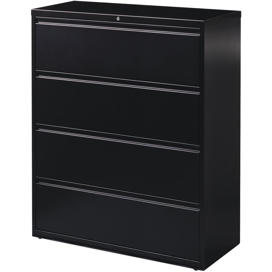 Lorell Fortress Series Lateral File - 42" Width x 18.6" Depth x 52.5" Height - 4 x Drawer(s) for File - Letter, Legal, A