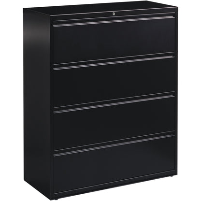 Lorell Fortress Series Lateral File - 42" Width x 18.6" Depth x 52.5" Height - 4 x Drawer(s) for File - Letter, Legal, A