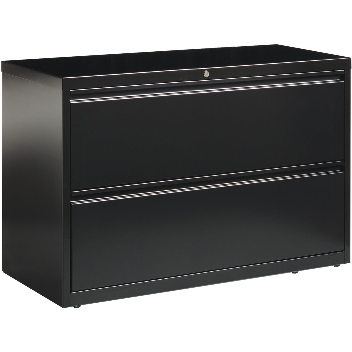 Lorell Fortress Series Lateral File - 42" Width x 18.6" Depth x 28.1" Height - 2 x Drawer(s) for File - Letter, Legal, A