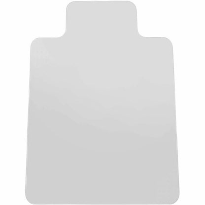 Lorell Lipped Chair Mat for Hard Floors - 45" x 53" - Hard Floor, Wood Floor, Vinyl Floor, Tile Floor - 1 Each