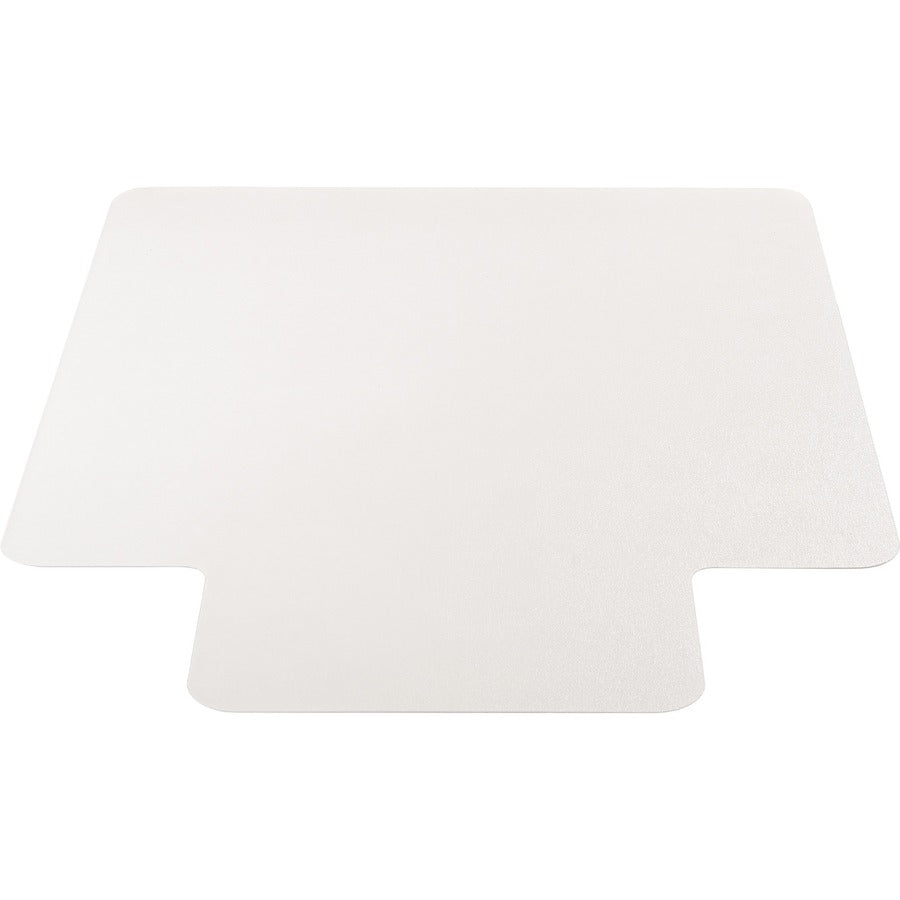 Lorell Lipped Chair Mat for Hard Floors - 48" x 60" - Hard Floor, Wood Floor, Vinyl Floor, Tile Floor - 1 Each
