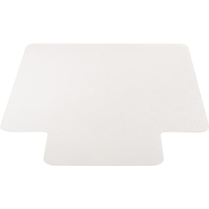Lorell Lipped Chair Mat for Hard Floors - 48" x 60" - Hard Floor, Wood Floor, Vinyl Floor, Tile Floor - 1 Each