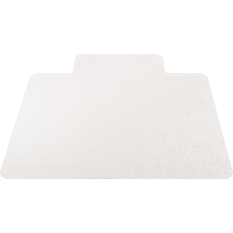 Lorell Lipped Chair Mat for Hard Floors - 48" x 60" - Hard Floor, Wood Floor, Vinyl Floor, Tile Floor - 1 Each