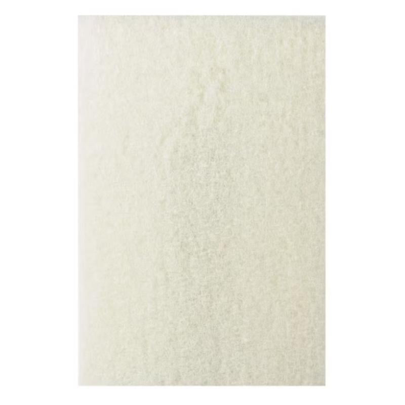 Gator 12 in. D Non-Woven Natural/Polyester Fiber Cleaner Floor Pad White