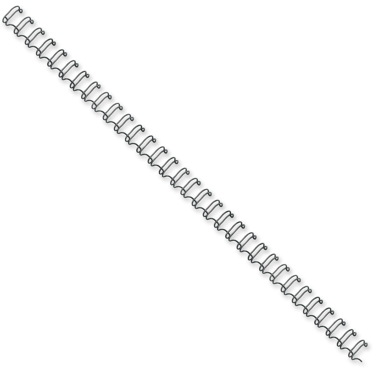 Fellowes Wire Binding Combs - 0.4" Height x 11" Width x 0.4" Depth - 0.31" Maximum Capacity - 80 x Sheet Capacity - Roun