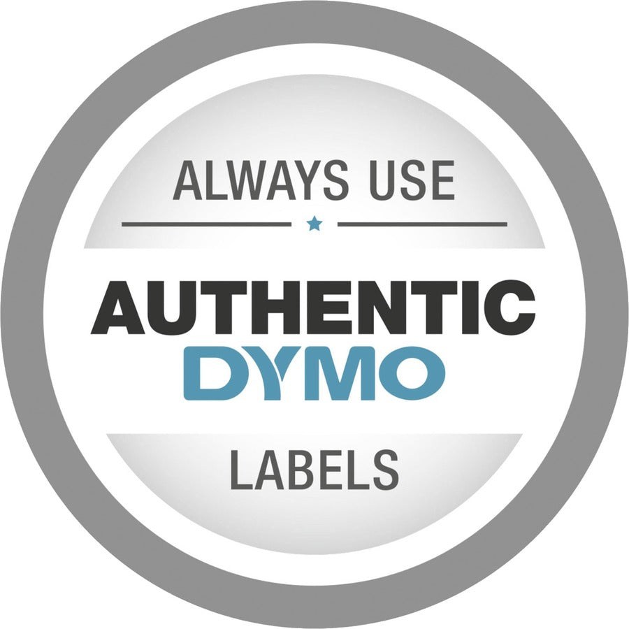 Dymo LabelWriters Continuous Roll Address Labels - 1 1/8" Width x 3 1/2" Length - White - 260 / Roll - 1 Box