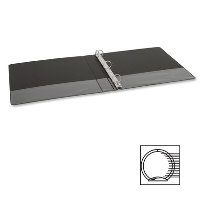Business Source Basic Round-ring Binder - 1" Binder Capacity - Letter - 8 1/2" x 11" Sheet Size - 3 Ring - Fastener: Rou
